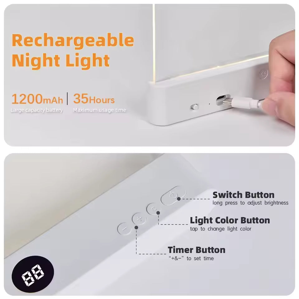 Crystal Clear LED Reading Panel