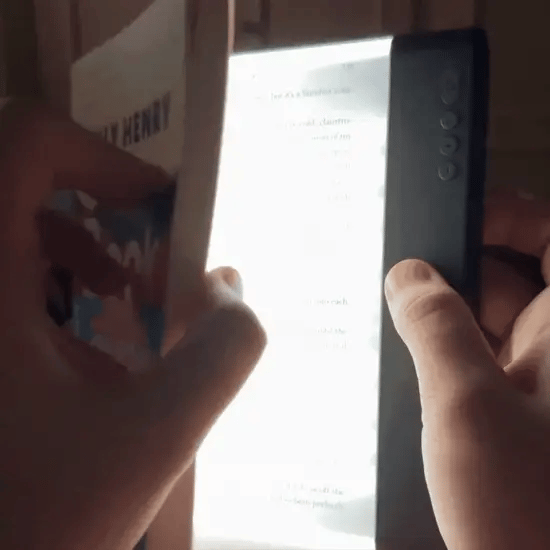 Crystal Clear LED Reading Panel